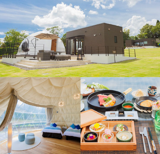 YOSHIZORA 散策・屋内シネマ＆宿泊BBQプラン モニター募集